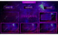 design cute twitch or kick stream overlays and panels