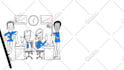 create 2d animated explainer in english or german