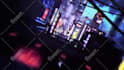create a cyber city intro