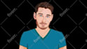 create 2d adobe character animator puppets and also make 2d animation video
