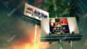 make cinematic billboard logo or brand reveal