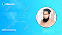 create flat design stylish music equalizer video