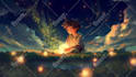 make amazing animated lyrics music video