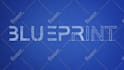 make a blueprint drawing logo reveal intro