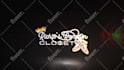 create metaverse glitch logo intro