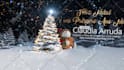 create a merry christmas and happy new year video