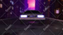 create your logo or text on delorean back to the future car