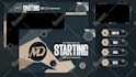 create animated twitch overlay, logo, emotes for stream