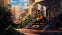 make lofi art and 2d loop gif animation