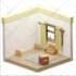do a isometric 3d room for on blender