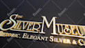 do cinematic luxury gold 3d rendering animation intro video from logo