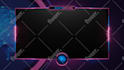 make professional twitch stream webcam overlay