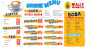 design a digital menu board TV for your restaurant