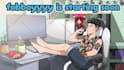 create lofi animated loop video, brb, starting soon, offline screen for stream