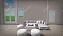 3d landscape, backyard, patio, pool, frontyard garden