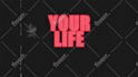 create a word by word animated lyric video for your song