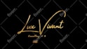 do handwritten signature logo animation in gold or silver