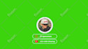 create subscribe, bell notification, lower third animation