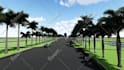 do landscape design of site plan from google maps