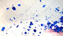 create an nature flower flying leaves intro