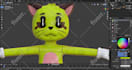 create 3d character model for you
