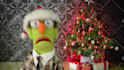 have harold the puppet create a custom holiday video