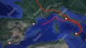create a travel path map animations
