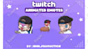 custom animated emotes for twitch and discord,