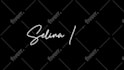 animate your handwritten signature style logo