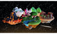do 3d low poly illustration animation and motion graphics