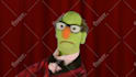have harold the puppet make a video about anything