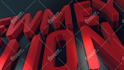 make this 3d metallic silver logo animation