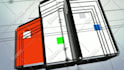 create 3d construction build architect sketch logo animation