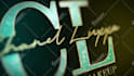 create beauty glitter particles logo intro