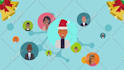 create a 2d animated explainer video or saas animation