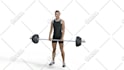 provide stock fitness animations in a close up style