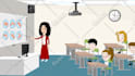 create 2d animated kids learning videos for youtube channel