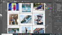 design grid instagram post and story template