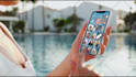 do mobile app promo real people holding mobile