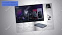 create 3d magazine promotional intro