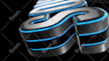create dubstep glow cinematic 3d logo reveal intro