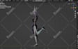 rig 3d character in blender or maya for animation, unreal, unity