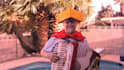 send video of unique accordion singing telegram