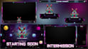 design twitch overlay, stream overlay, twitch panels, animated stream package