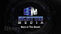 create clean glossy 3d logo intro animation
