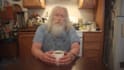 be your spokesperson as elmer, drinking coffee