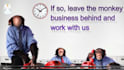 create a short funny monkey video promo or ad