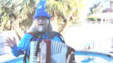 send video of unique accordion singing telegram