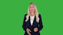 film a green screen spokesperson video 4k