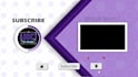 do youtube end screen, outro, end card 12 hours delivery 4k